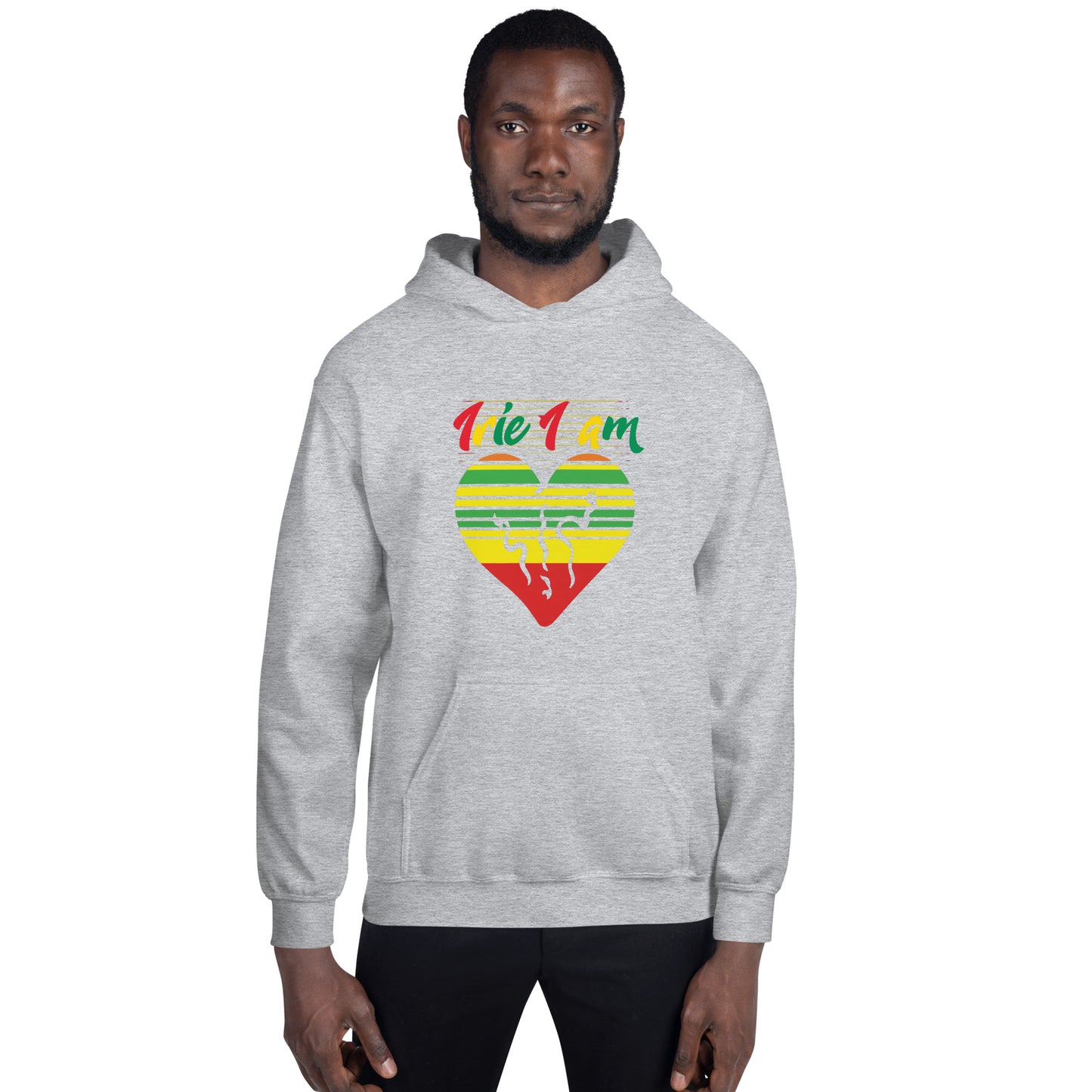 Sweat à capuche unisexe « Irie I Am »