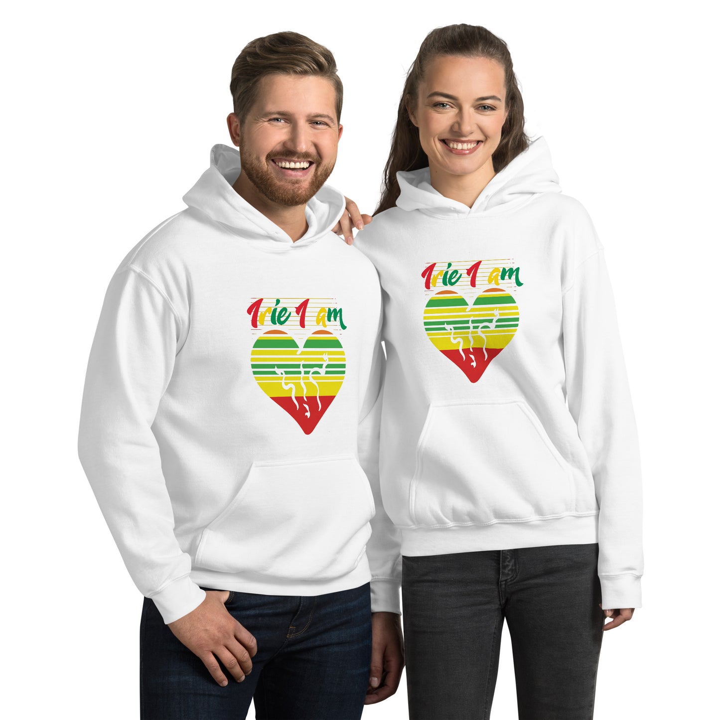 Sweat à capuche unisexe « Irie I Am »