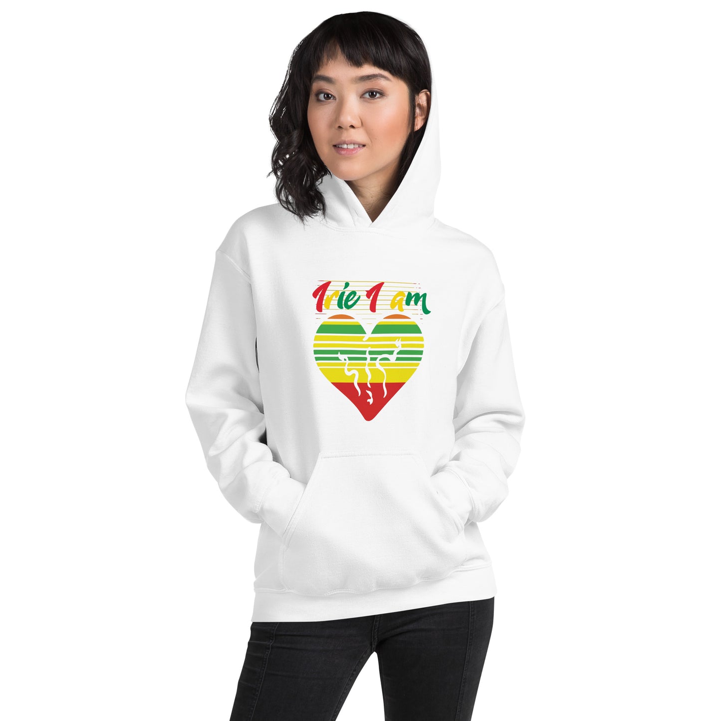Sweat à capuche unisexe « Irie I Am »