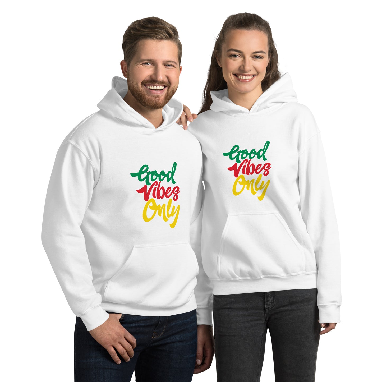 Unisex-hoodie "Good Vibes Only".