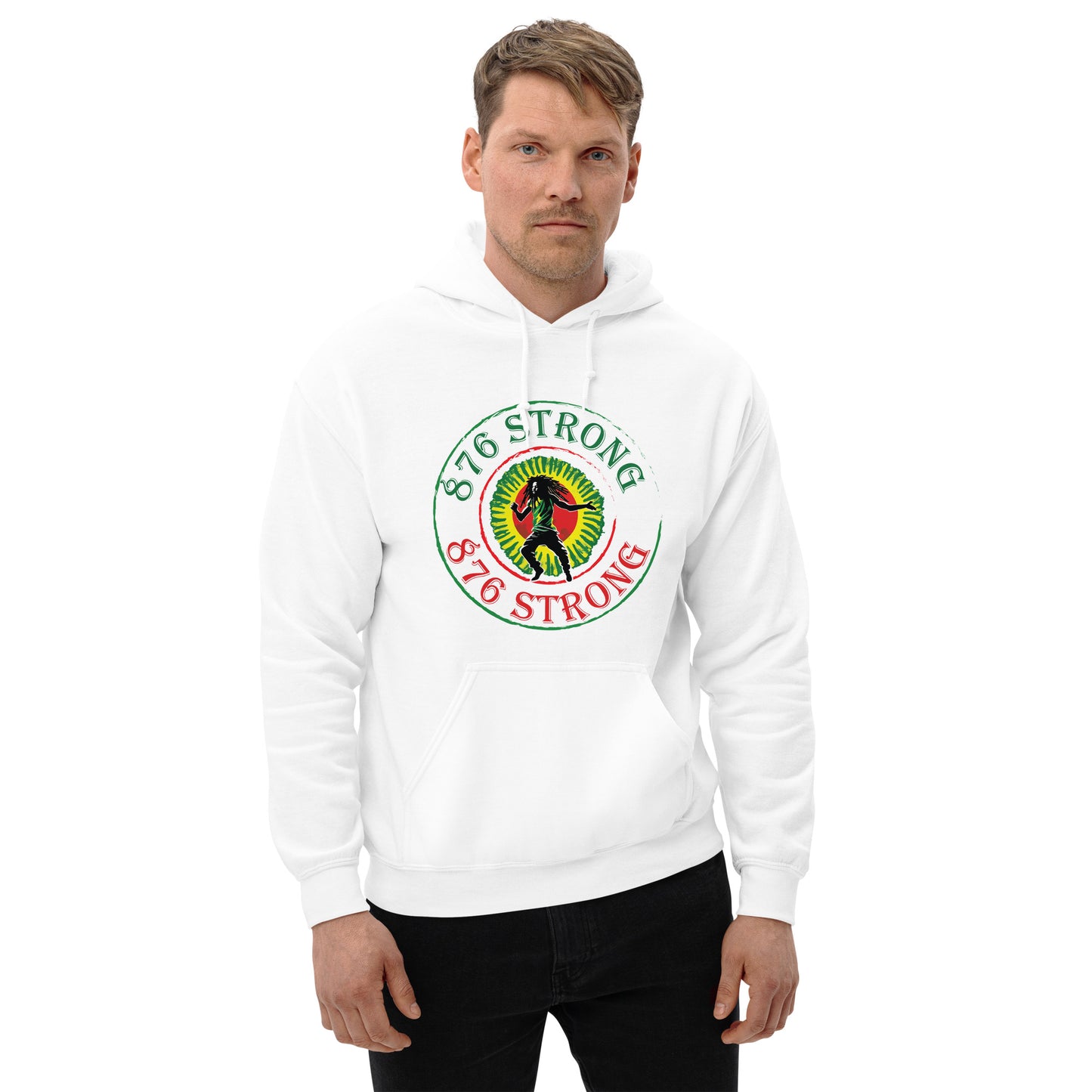 Sweat à capuche unisexe « 876 Strong »