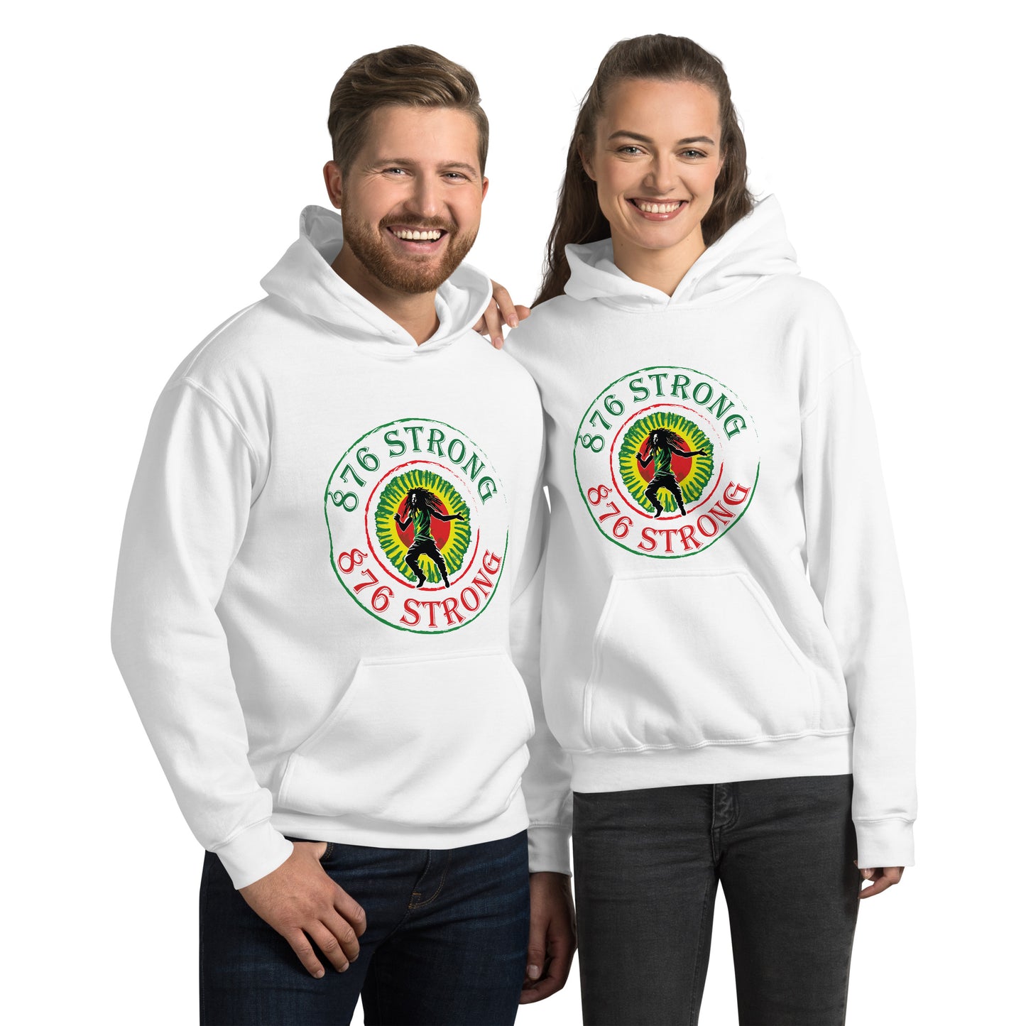 Sweat à capuche unisexe « 876 Strong »