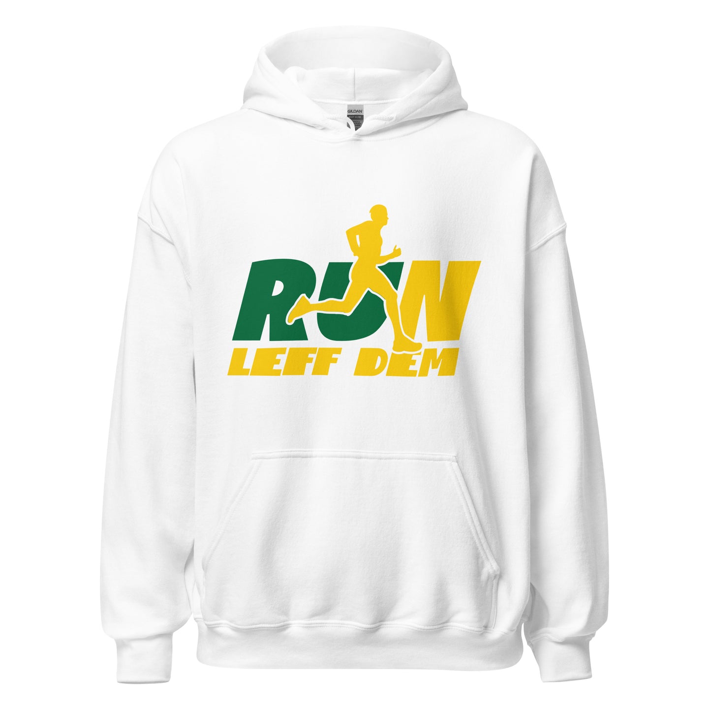 Sweat à capuche unisexe « Run Leff Dem »