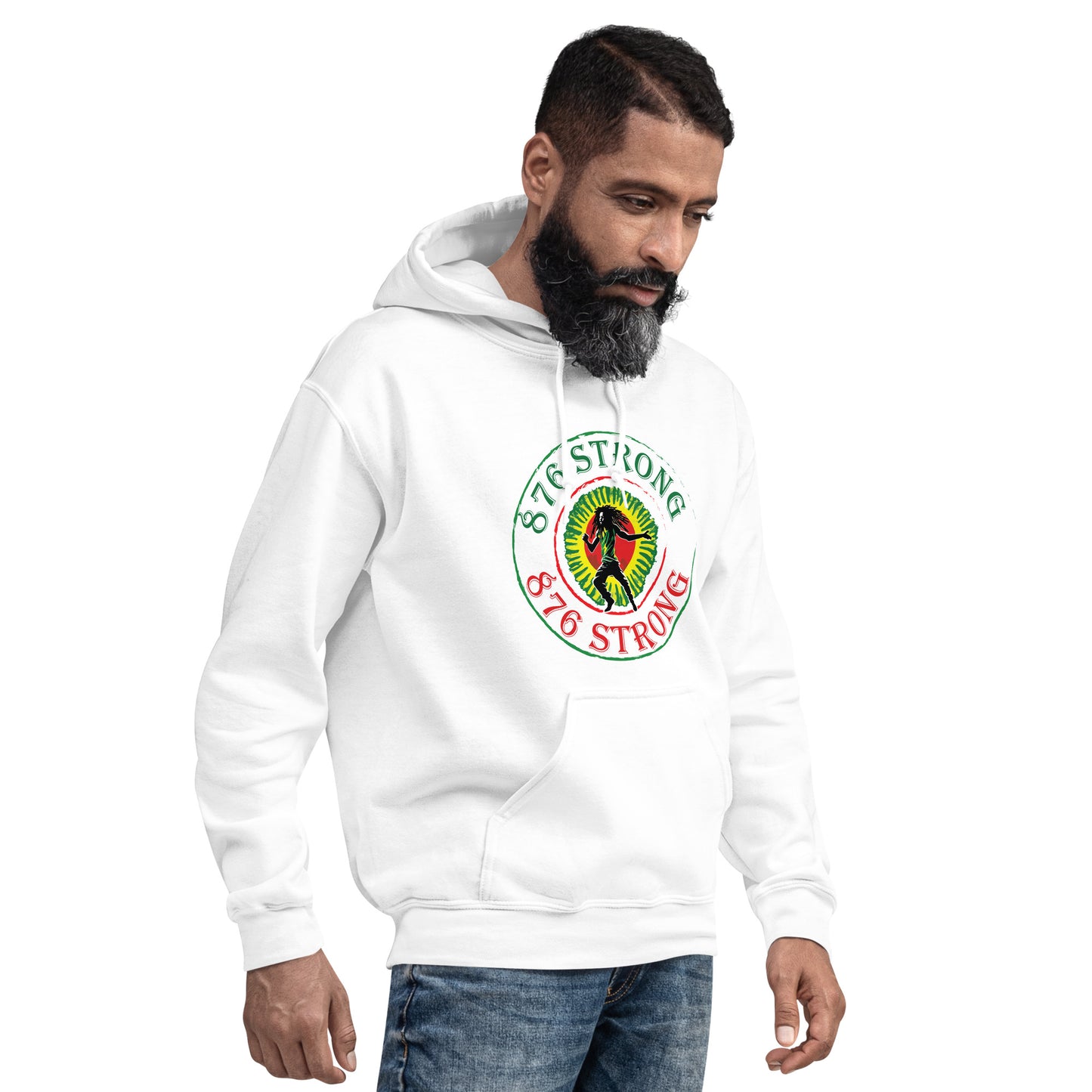 Sweat à capuche unisexe « 876 Strong »