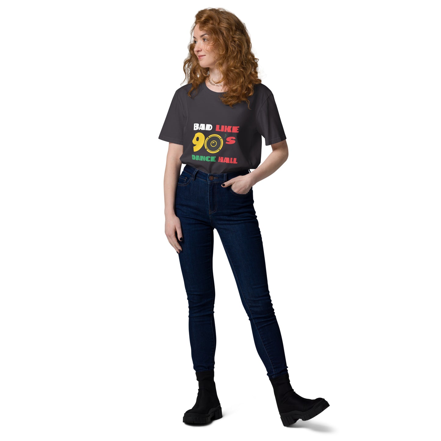 Unisex organic cotton "Bad like 90's" t-shirt