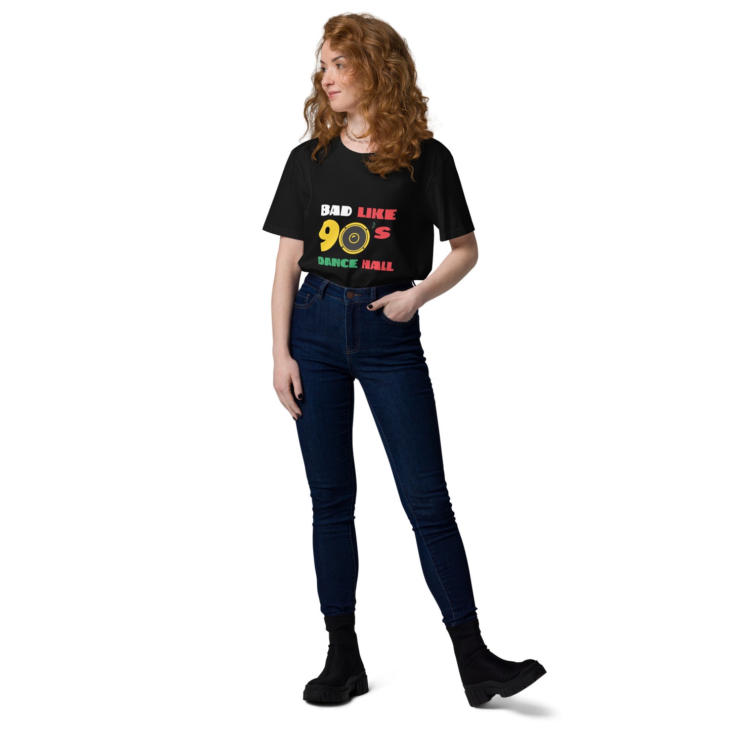 Unisex organic cotton "Bad like 90's" t-shirt