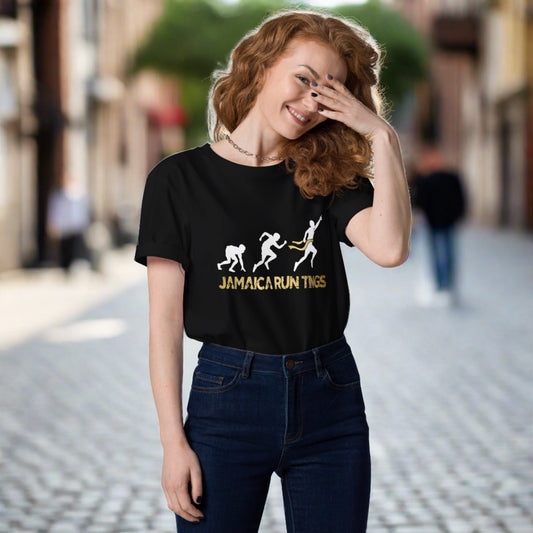 Jamaica Run Tings Unisex organic cotton t-shirt