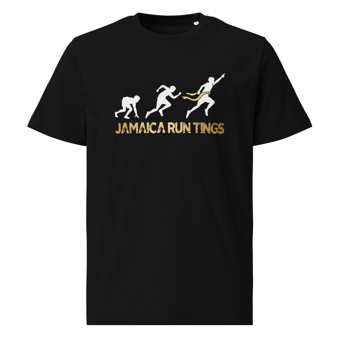 Jamaica Run Tings Unisex organic cotton t-shirt