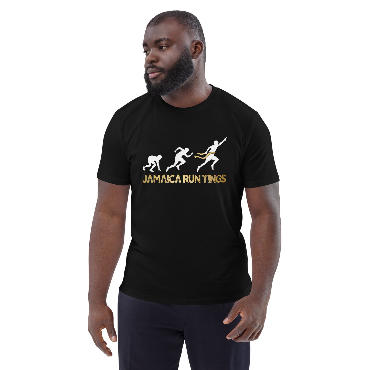 Jamaica Run Tings Unisex organic cotton t-shirt