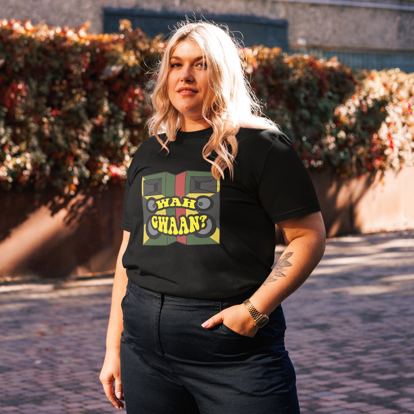 Wah Gwaan Unisex t-shirt