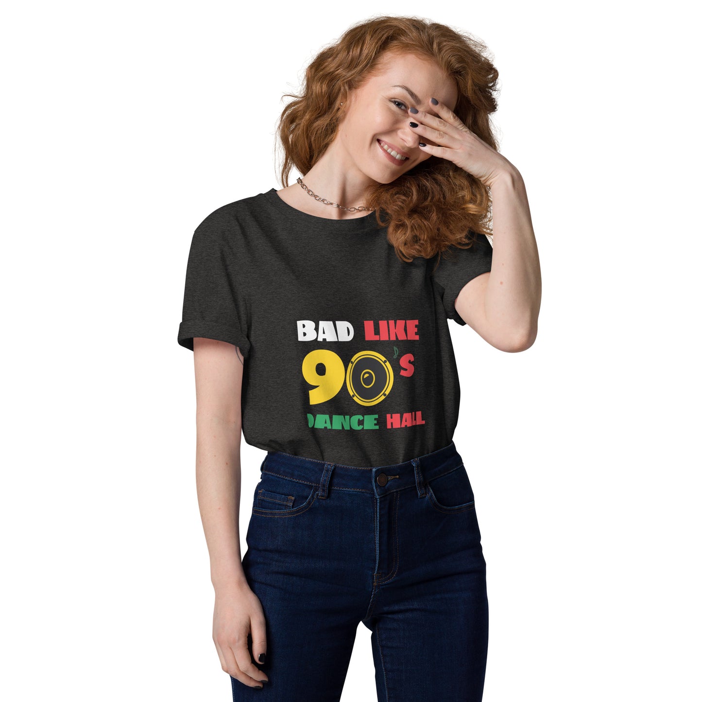 Unisex organic cotton "Bad like 90's" t-shirt
