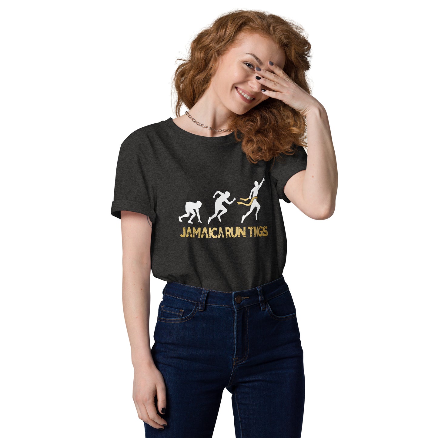 Jamaica Run Tings Unisex organic cotton t-shirt