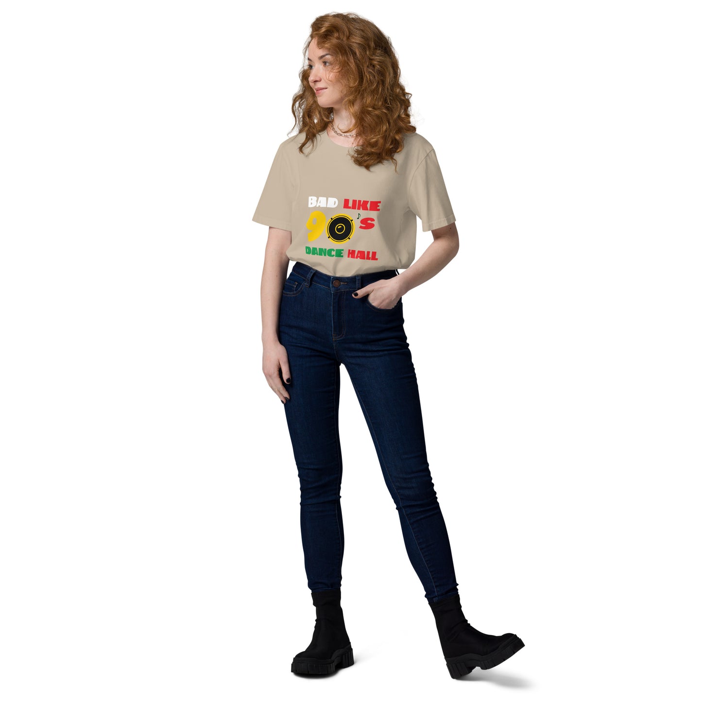 Unisex organic cotton "Bad like 90's" t-shirt