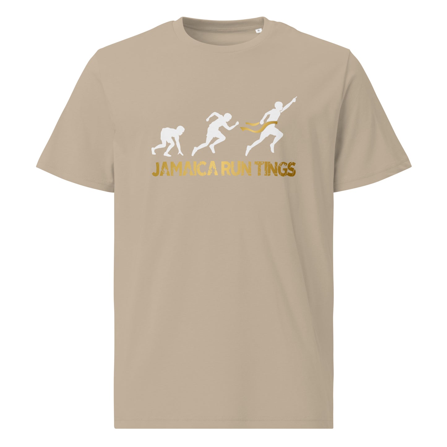 Jamaica Run Tings Unisex organic cotton t-shirt