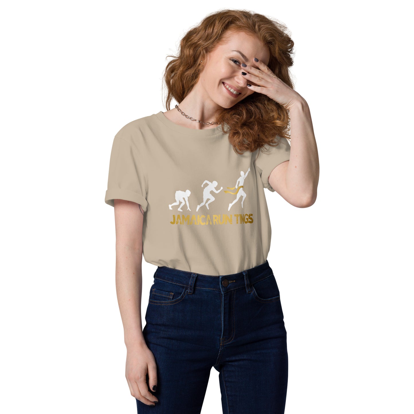 Jamaica Run Tings Unisex organic cotton t-shirt