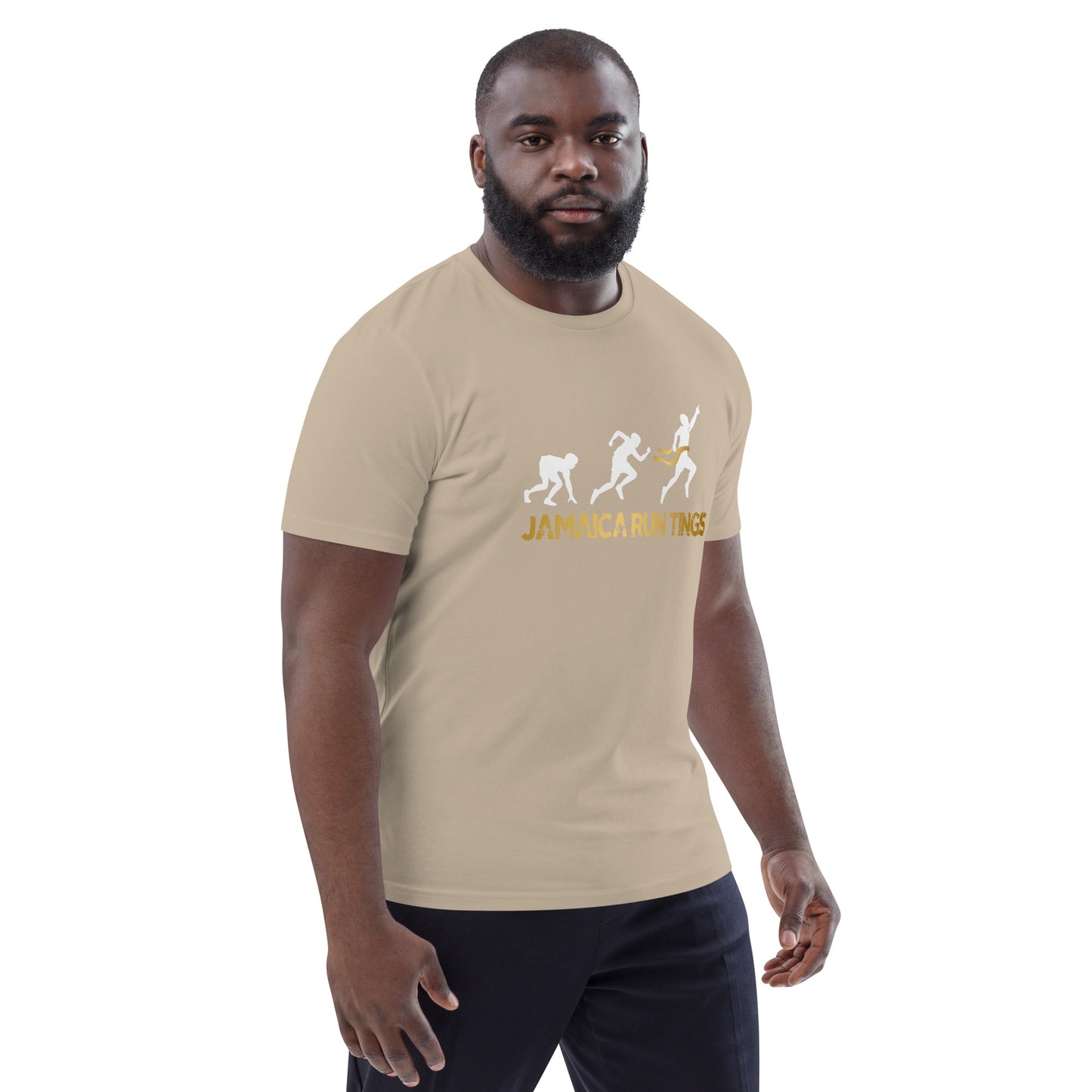 Jamaica Run Tings Unisex organic cotton t-shirt