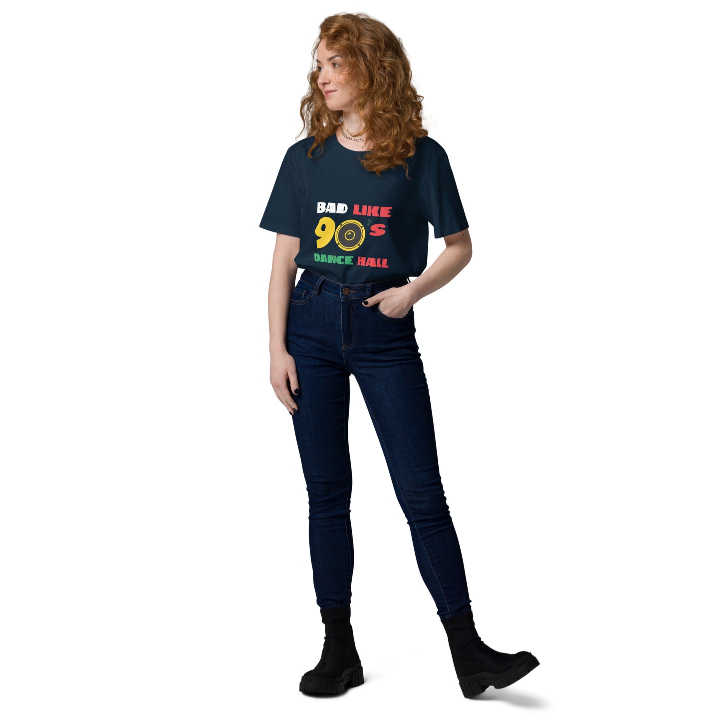 Unisex organic cotton "Bad like 90's" t-shirt