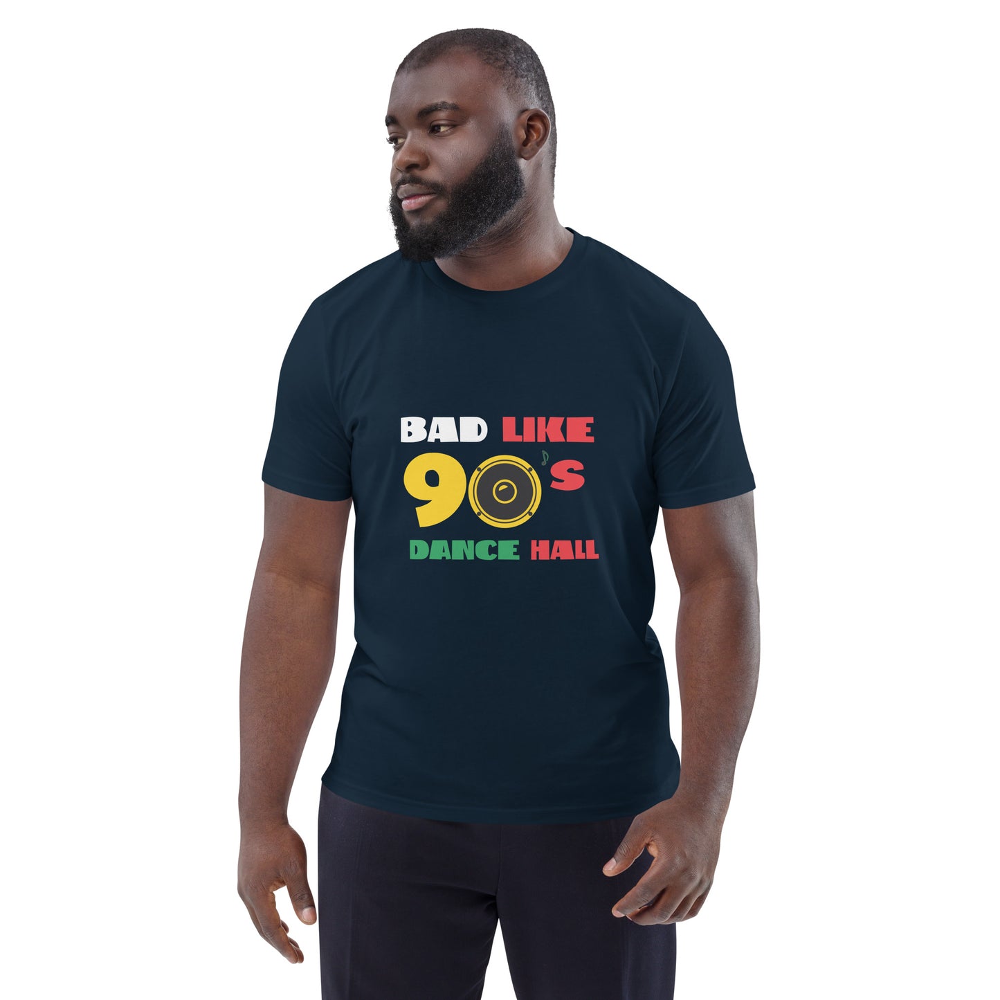 Unisex organic cotton "Bad like 90's" t-shirt