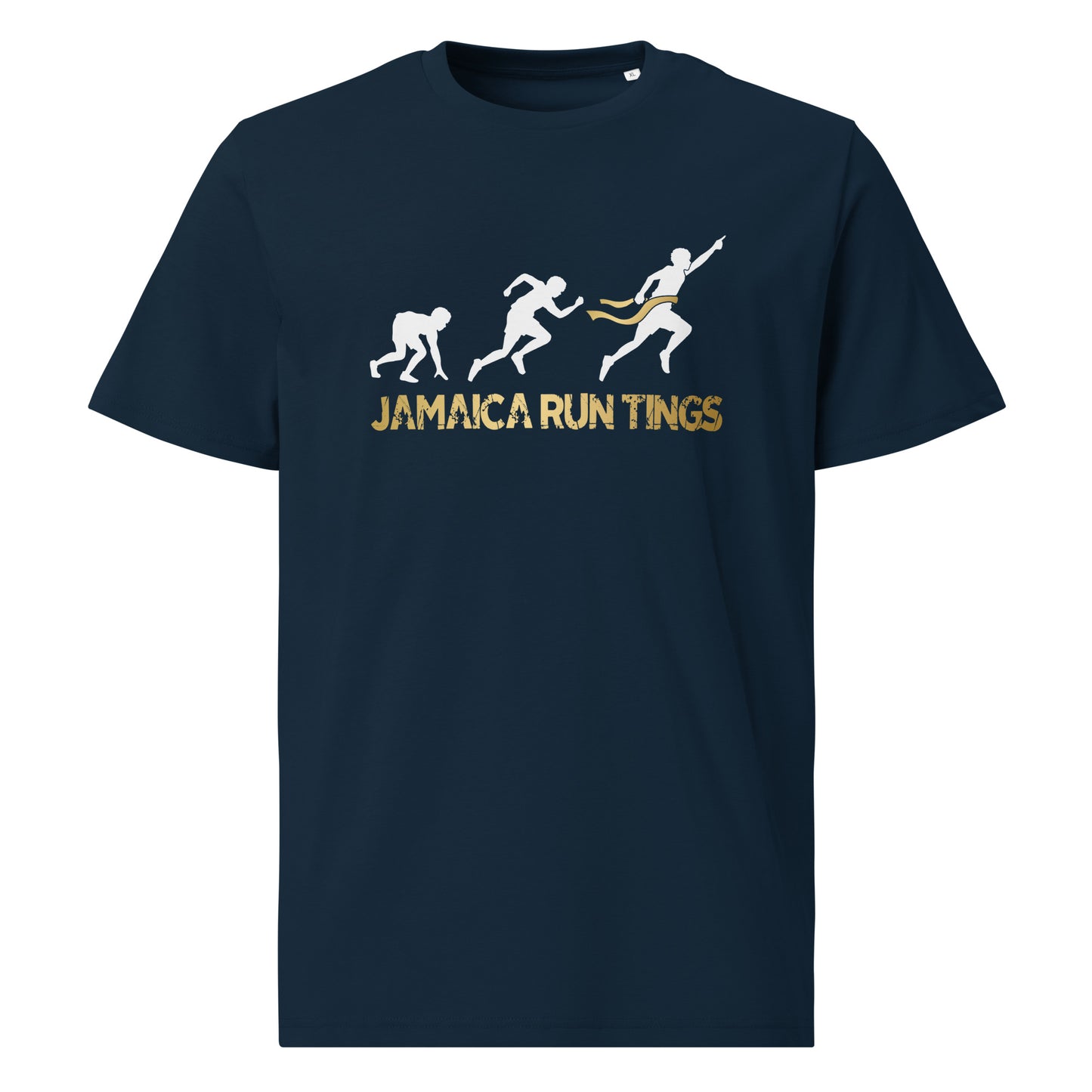 Jamaica Run Tings Unisex organic cotton t-shirt