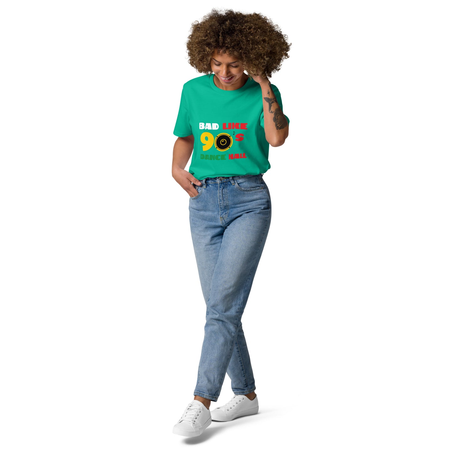 Unisex organic cotton "Bad like 90's" t-shirt