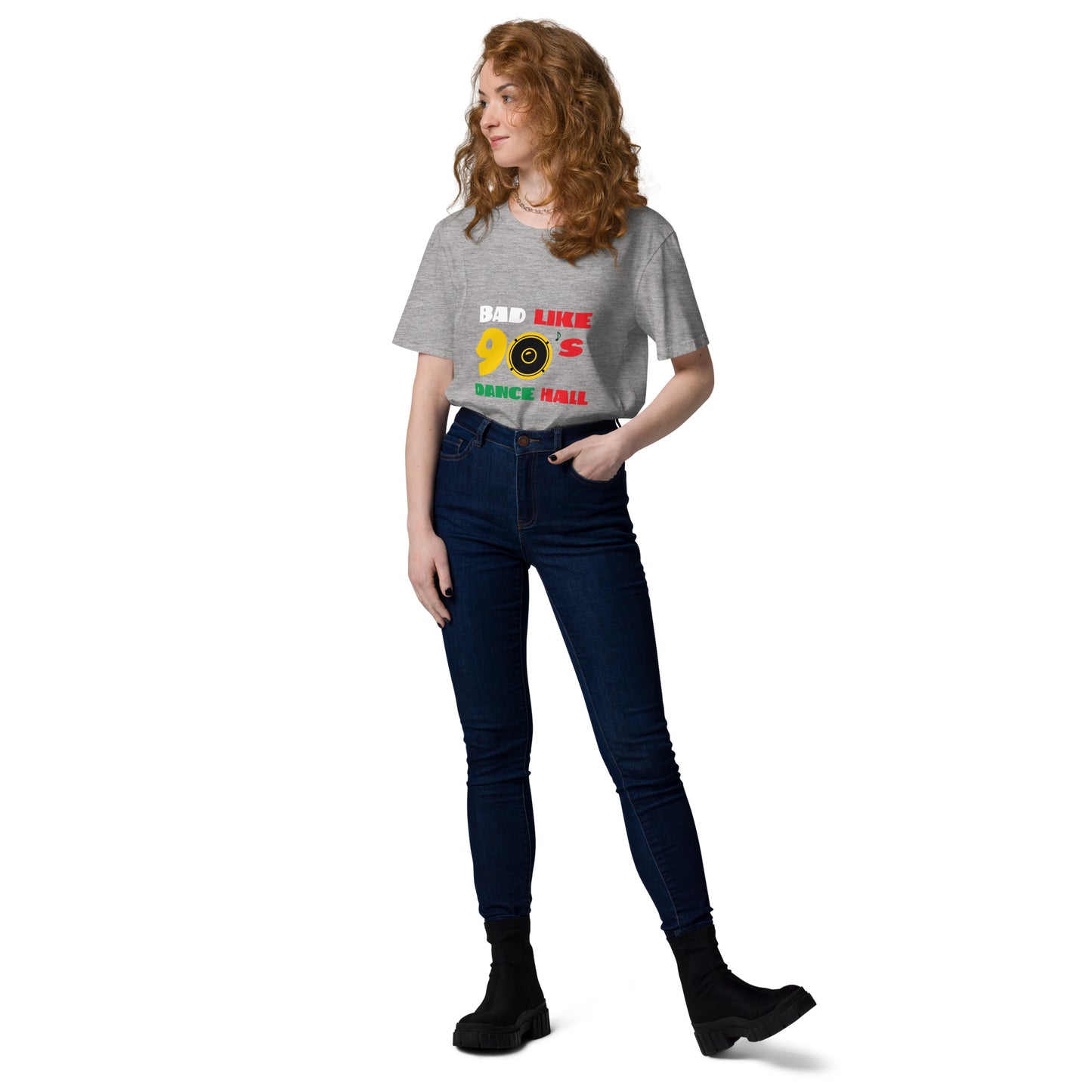 Unisex organic cotton "Bad like 90's" t-shirt