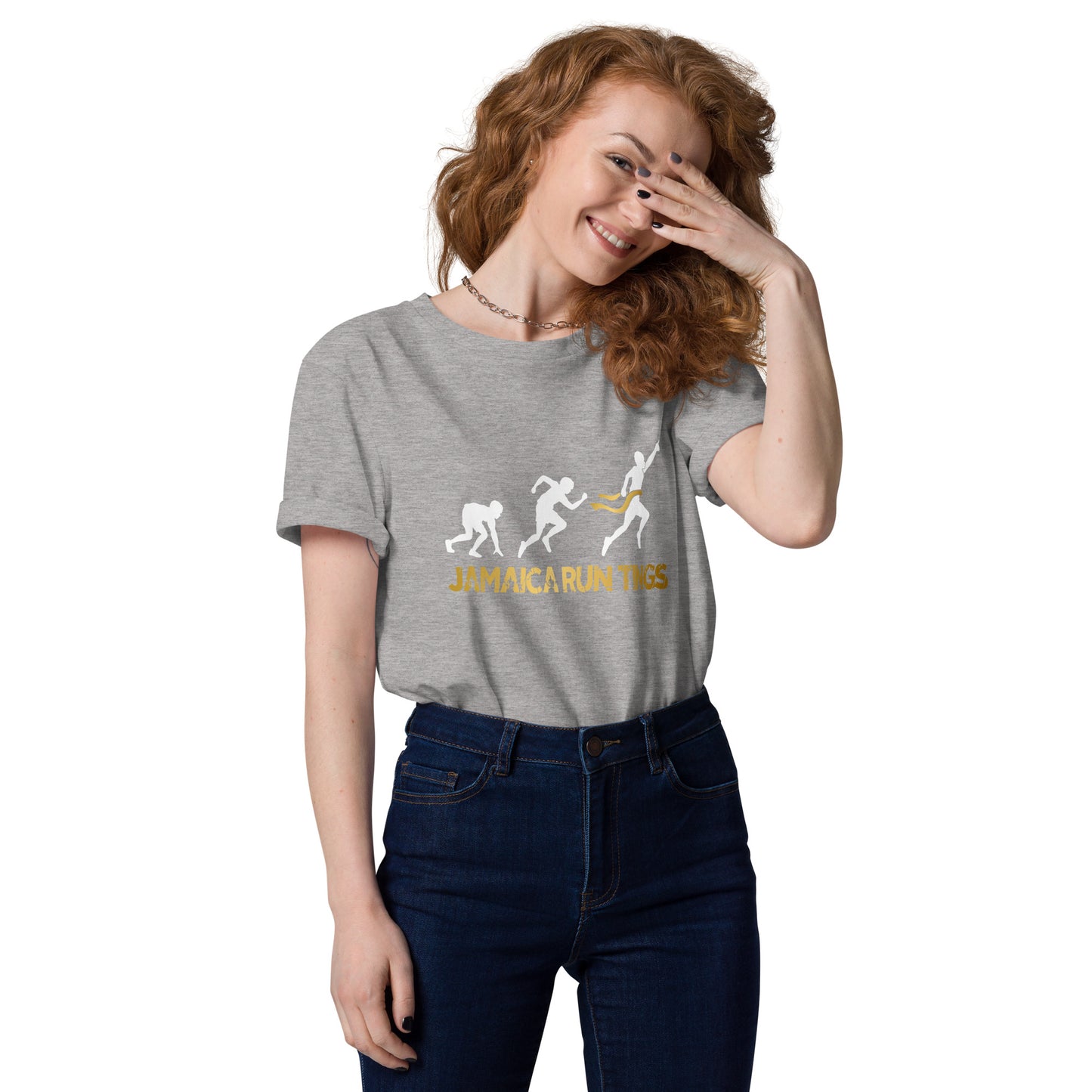 Jamaica Run Tings Unisex organic cotton t-shirt