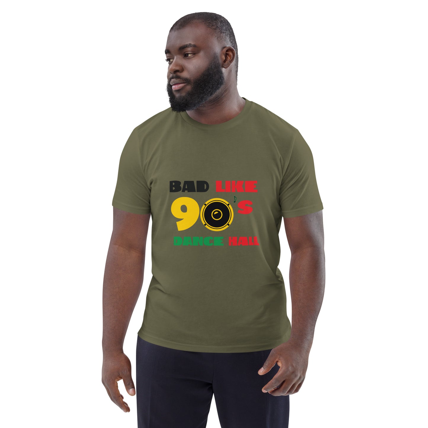 Unisex organic cotton "Bad like 90's" t-shirt
