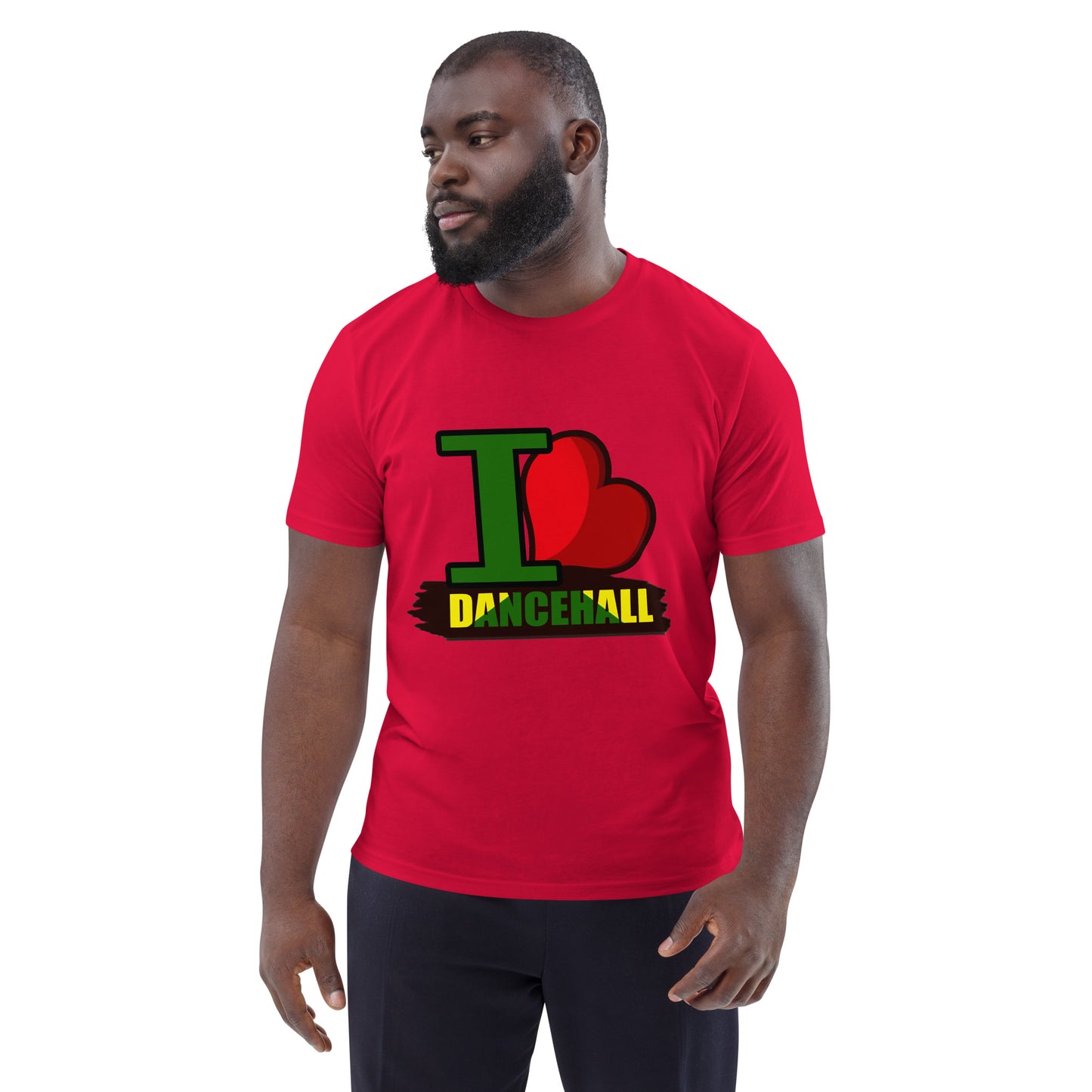 Unisex organic cotton "Love Dancehall" t-shirt