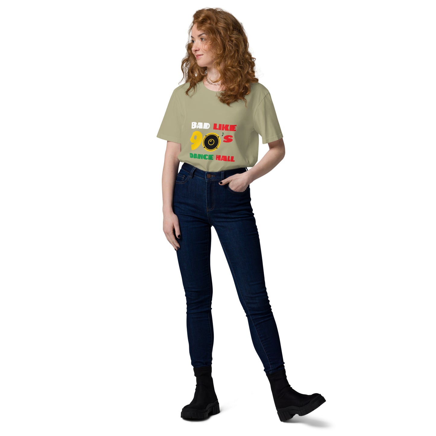 Unisex organic cotton "Bad like 90's" t-shirt