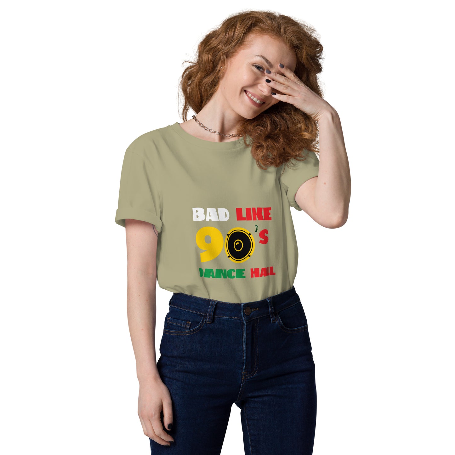 Unisex organic cotton "Bad like 90's" t-shirt