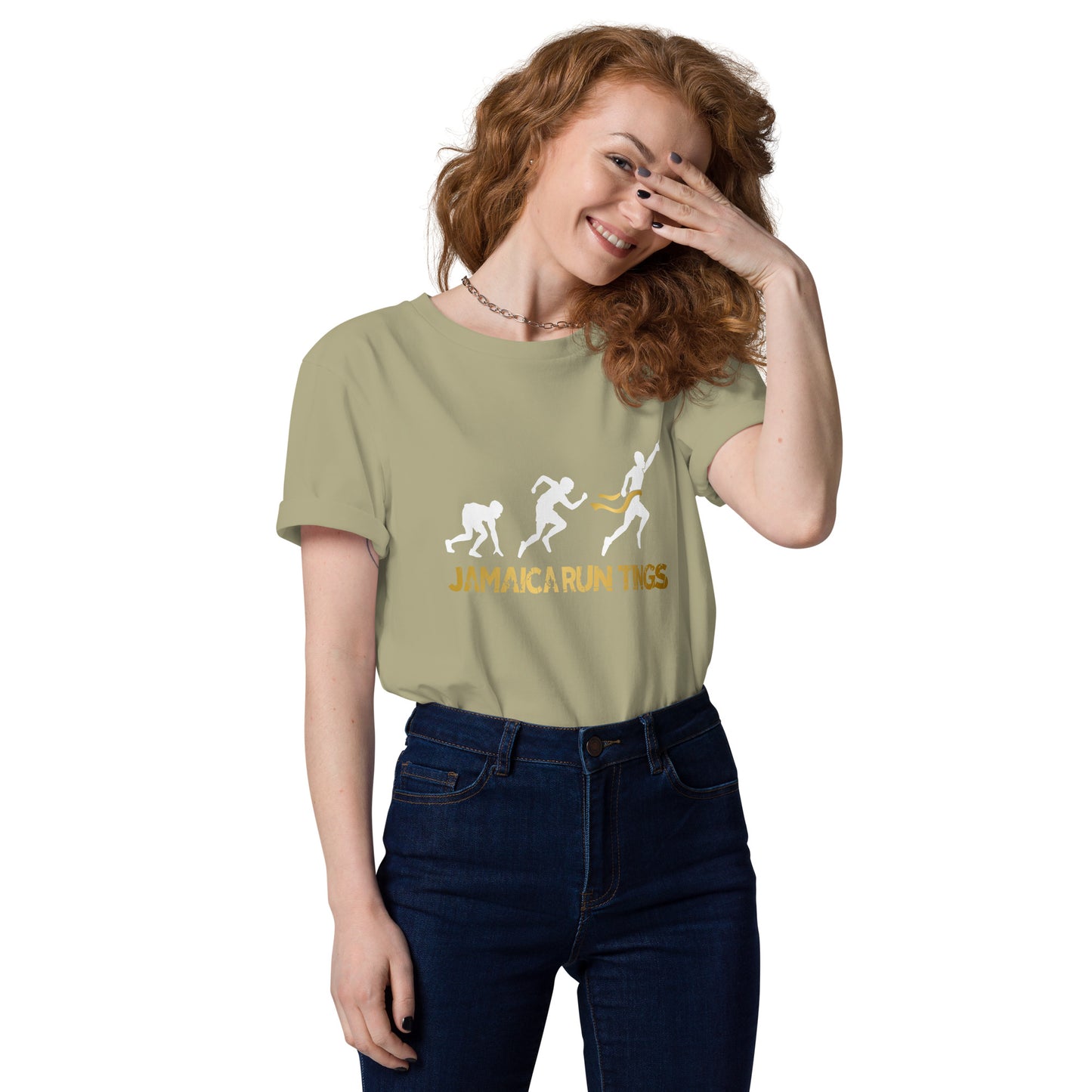 Jamaica Run Tings Unisex organic cotton t-shirt
