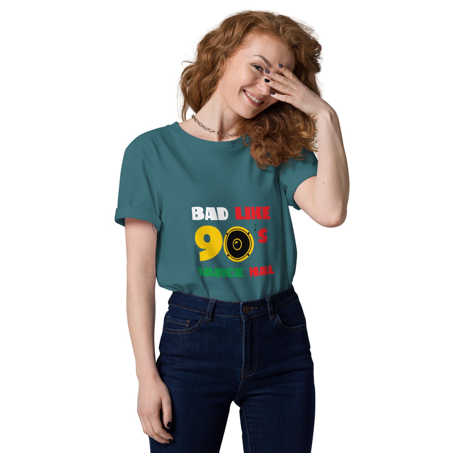 Unisex organic cotton "Bad like 90's" t-shirt