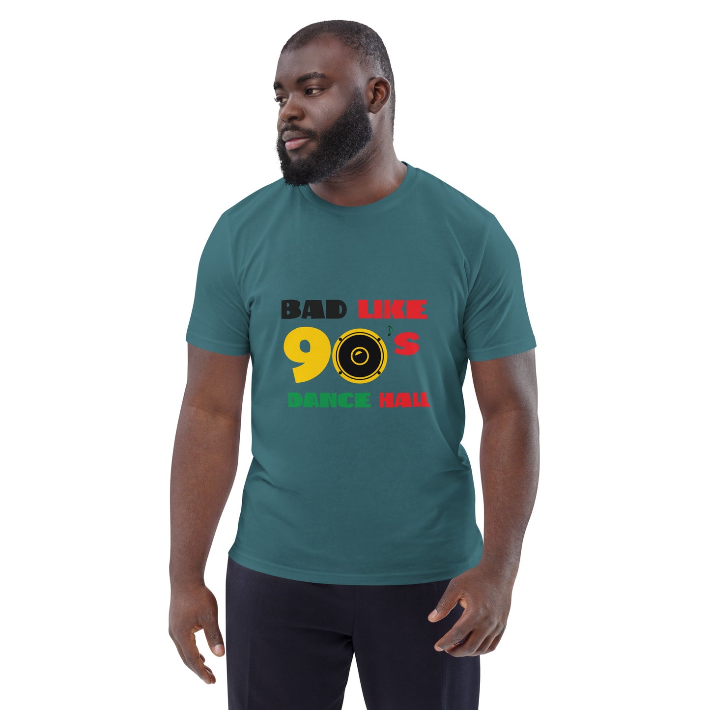 Unisex organic cotton "Bad like 90's" t-shirt
