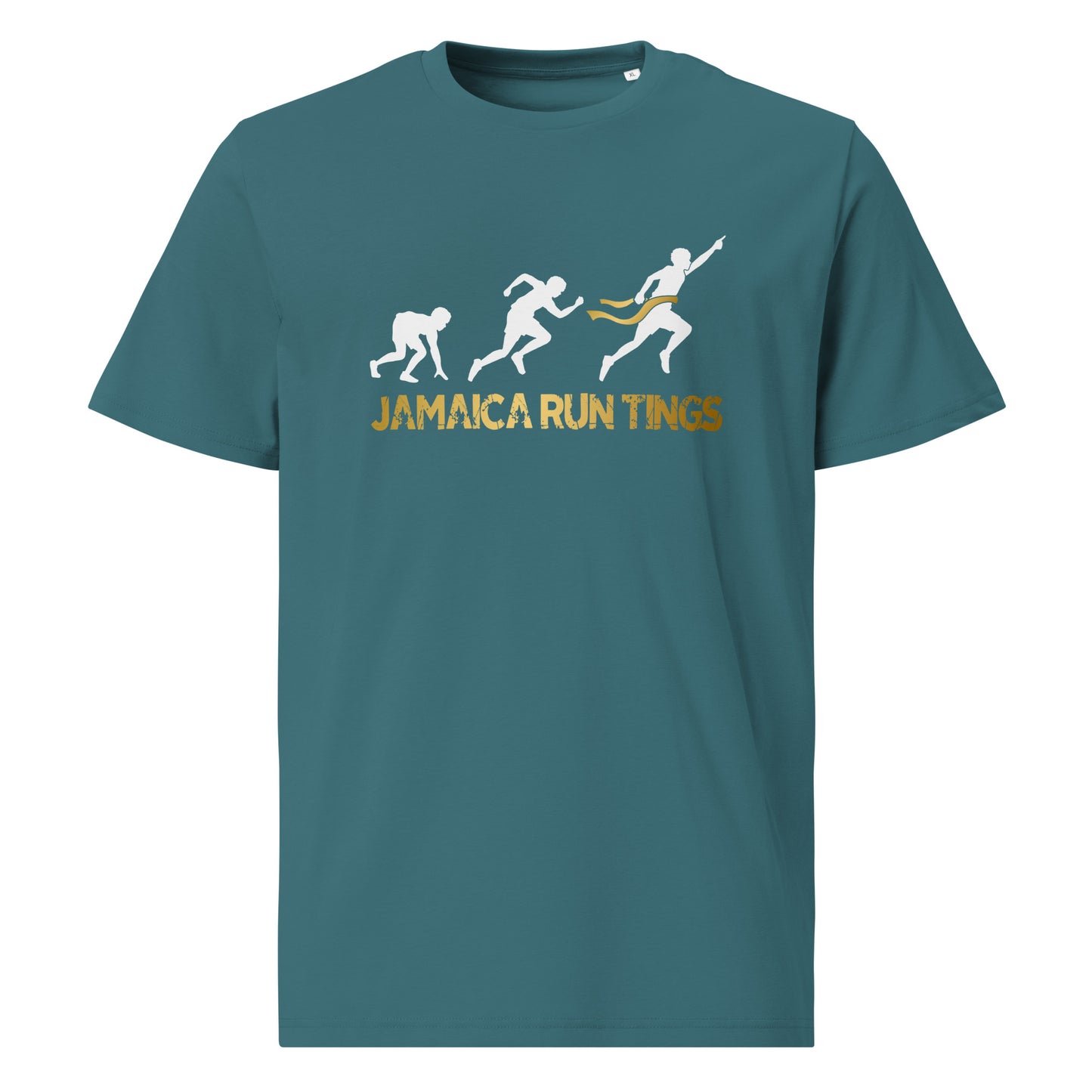 Jamaica Run Tings Unisex organic cotton t-shirt