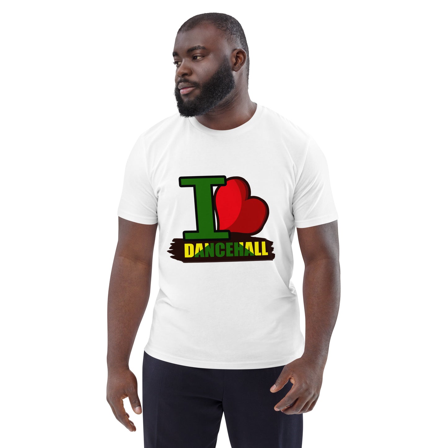 Unisex organic cotton "Love Dancehall" t-shirt