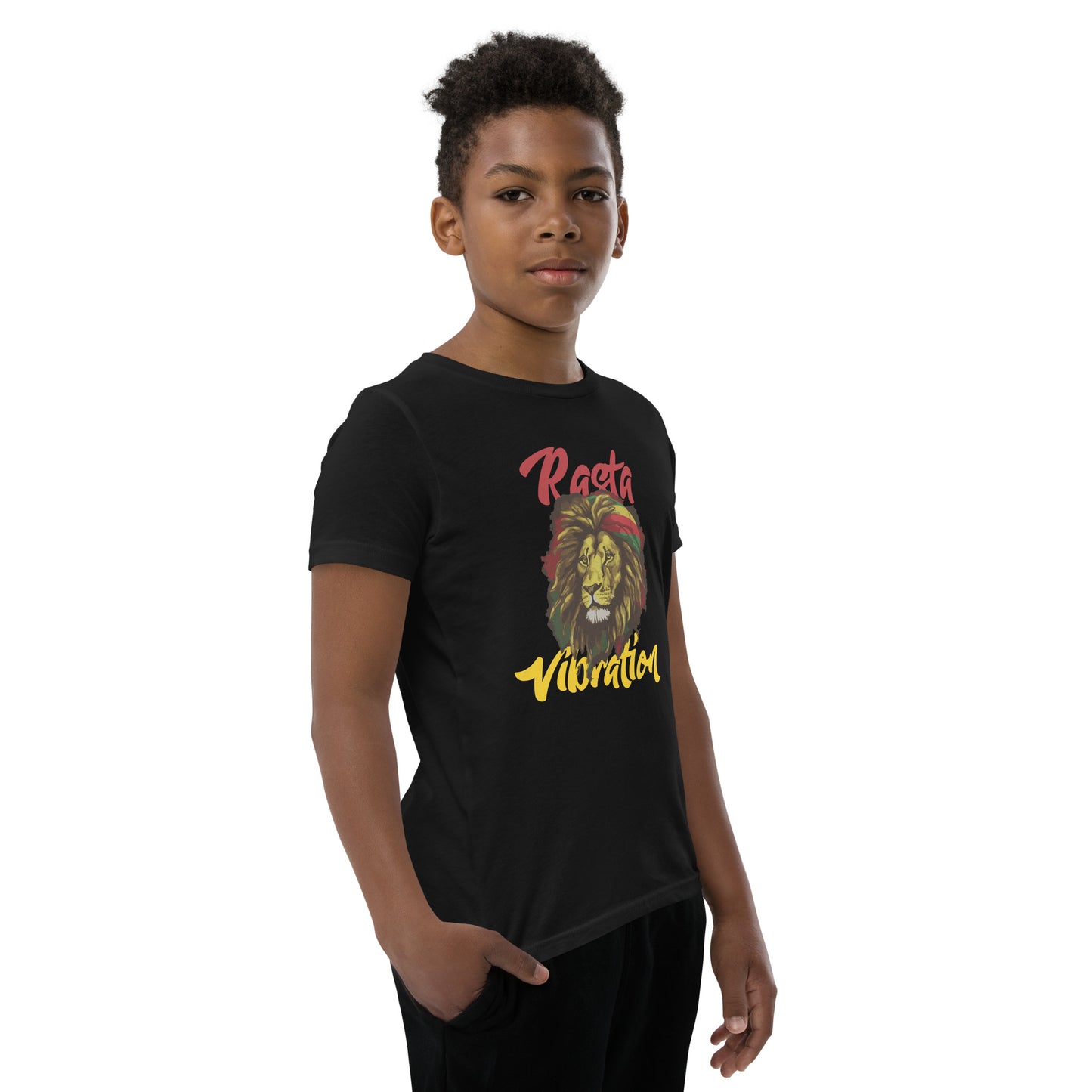 Youth Short Sleeve "Rasta Vibration" T-Shirt
