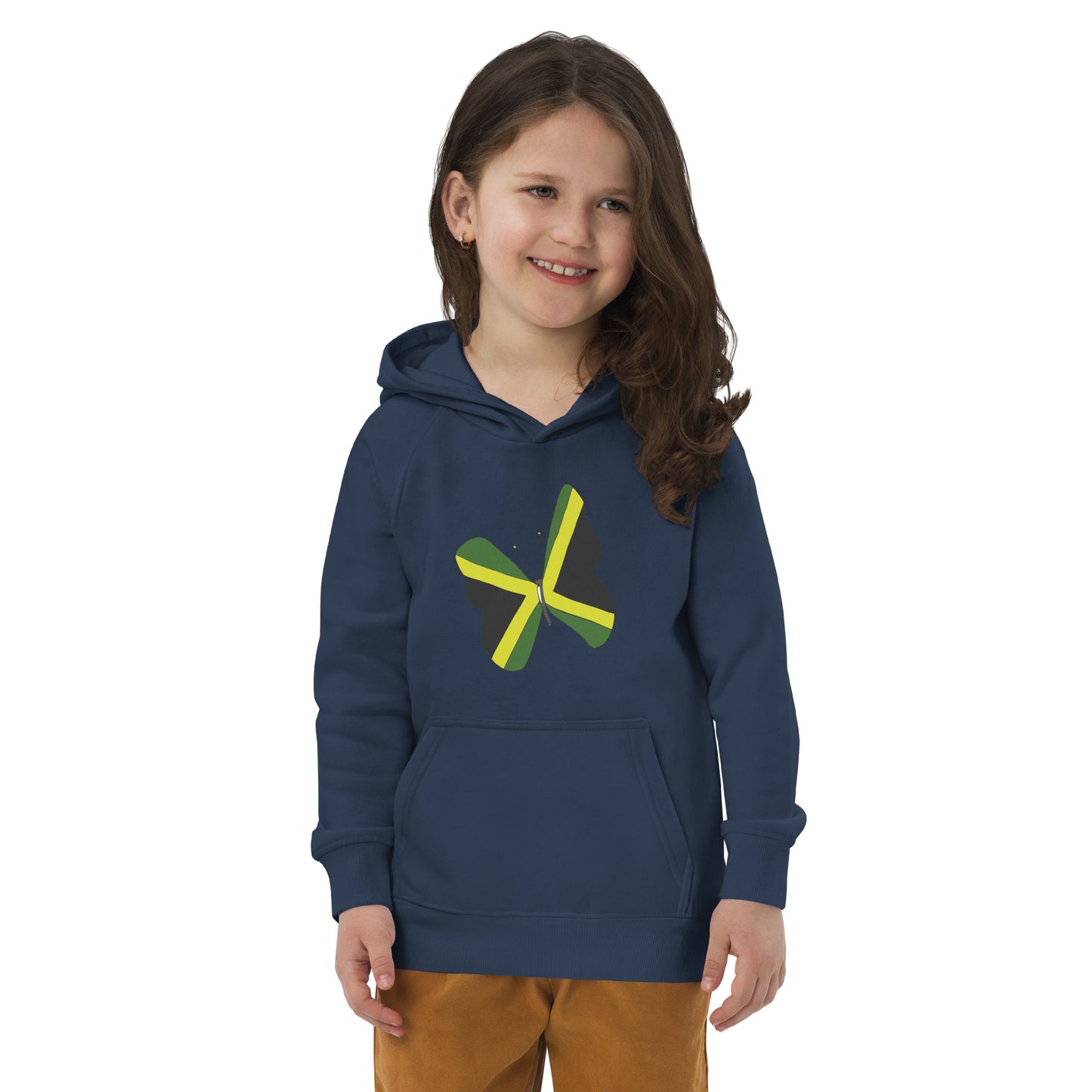 Kids eco "JA Butterfly" hoodie