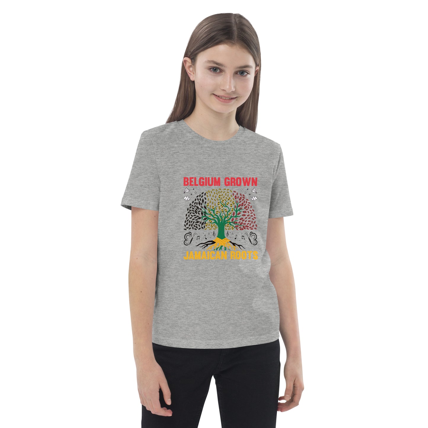 Organic cotton kids "Belgian Grown" t-shirt