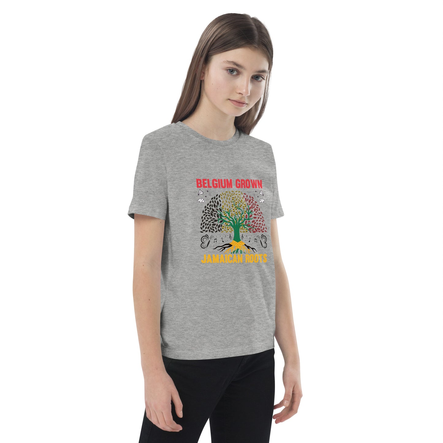 Organic cotton kids "Belgian Grown" t-shirt