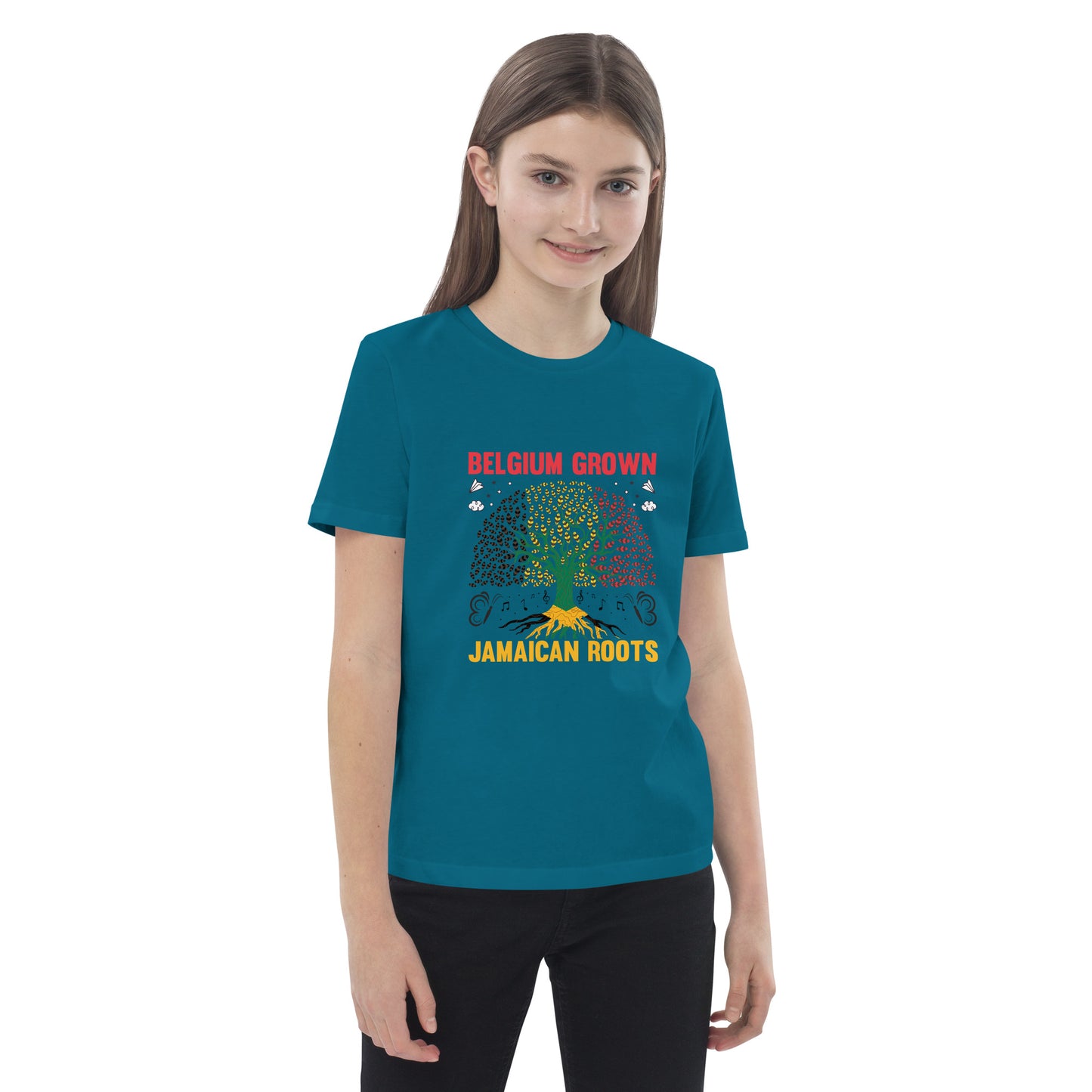 Organic cotton kids "Belgian Grown" t-shirt