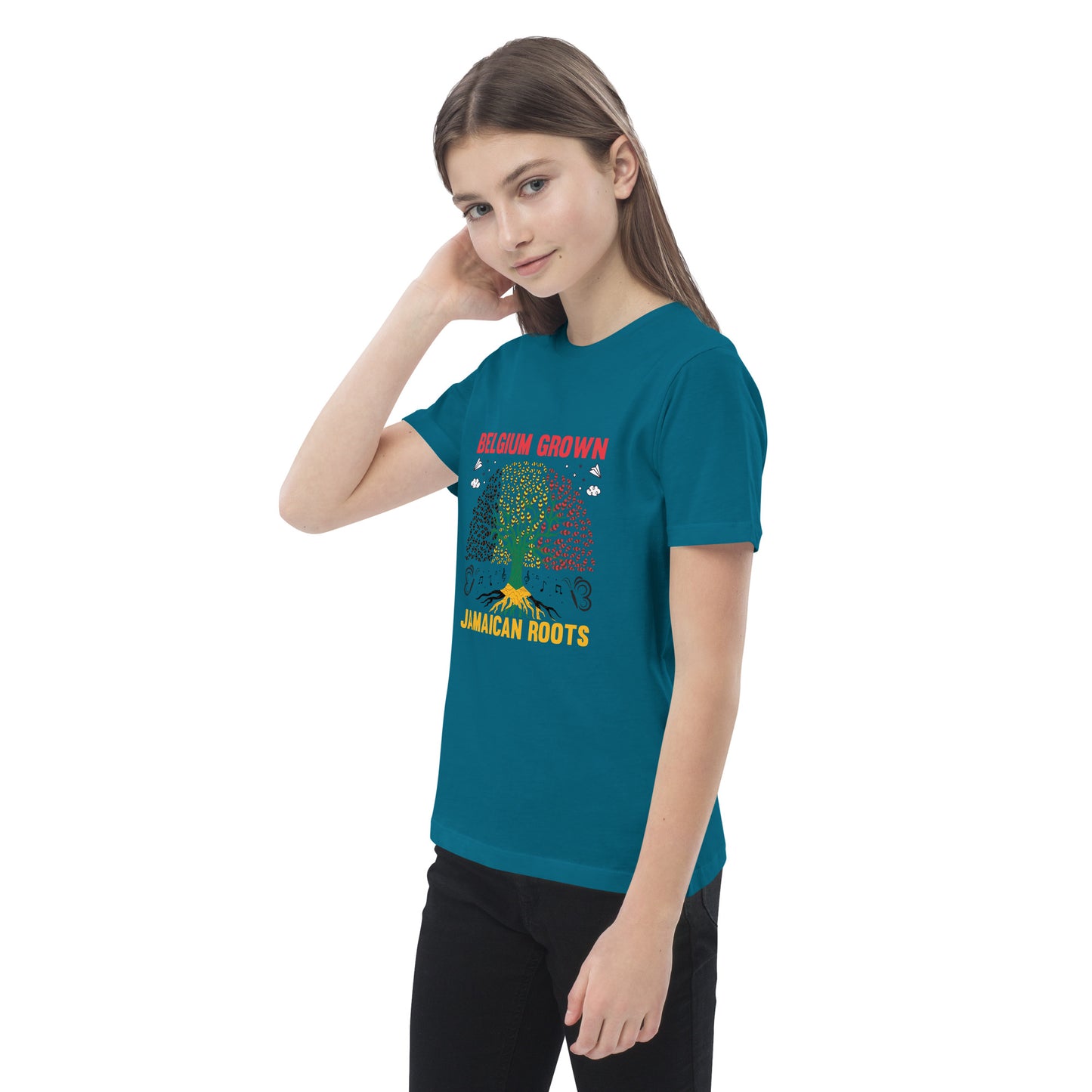 Organic cotton kids "Belgian Grown" t-shirt