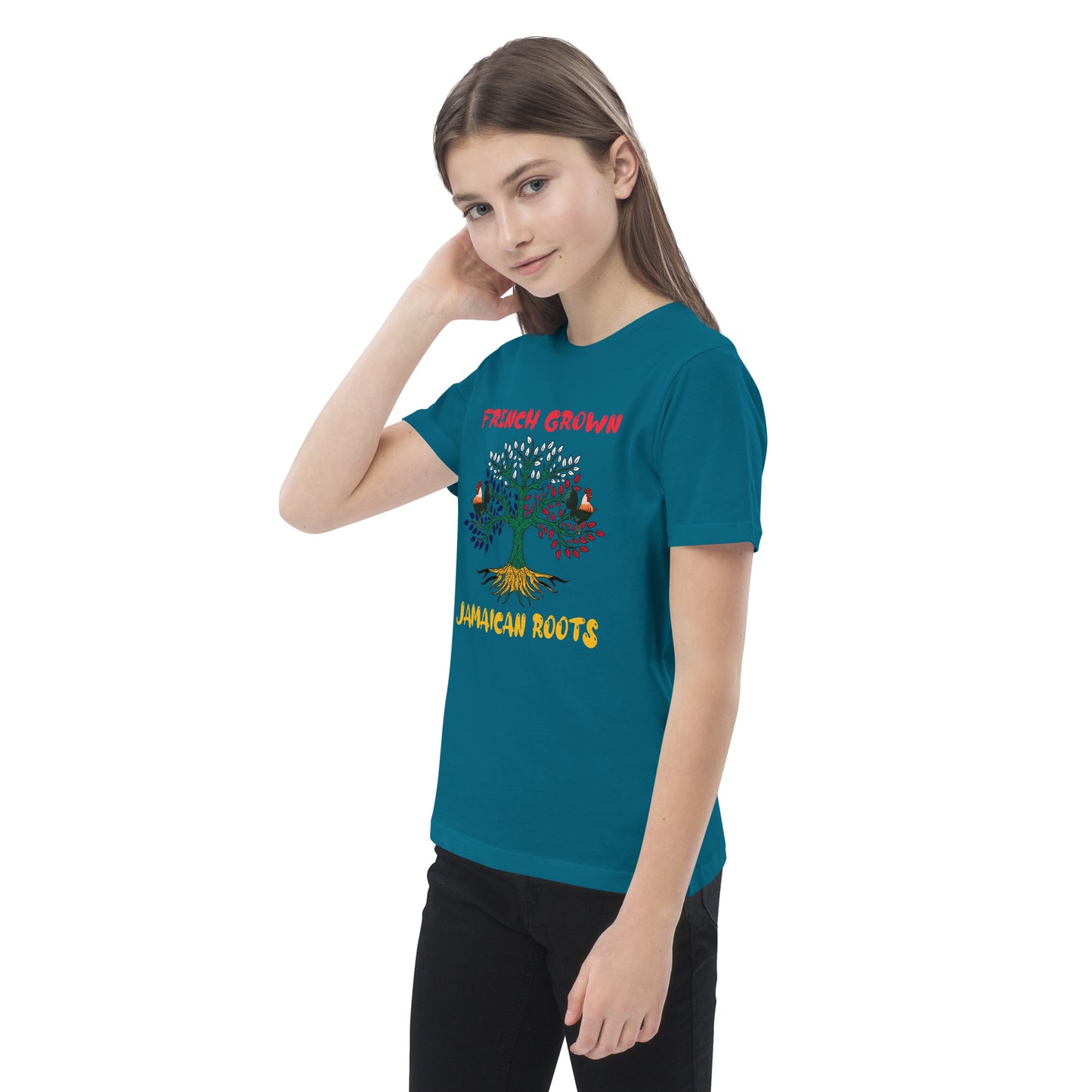 Organic cotton kids "French Grown" t-shirt