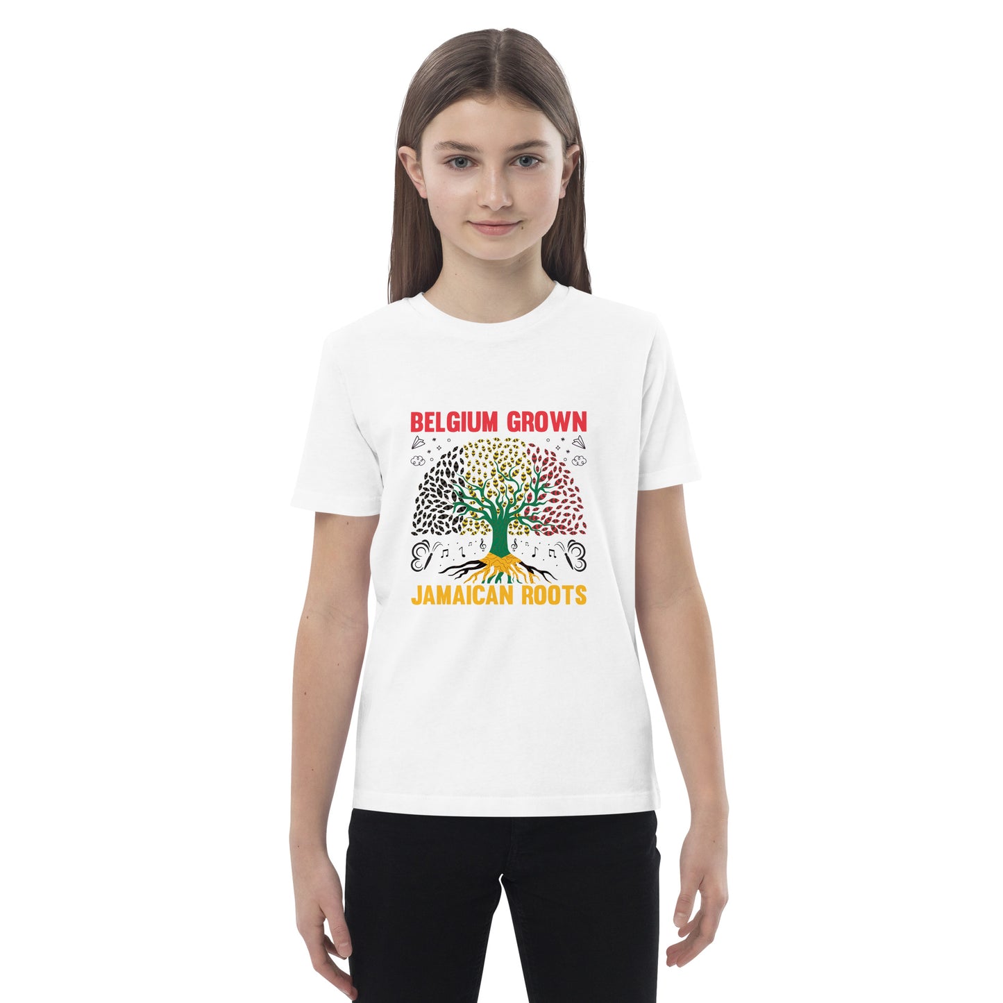 Organic cotton kids "Belgian Grown" t-shirt