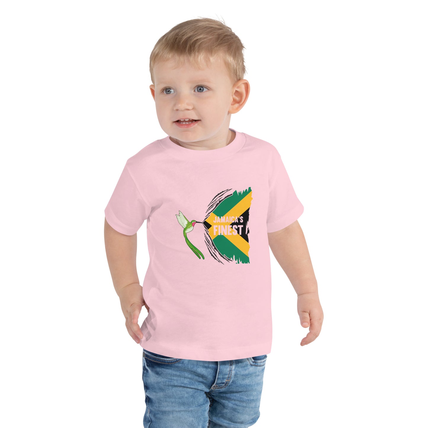 Toddler Short Sleeve "Jamaica's Finest" Tee
