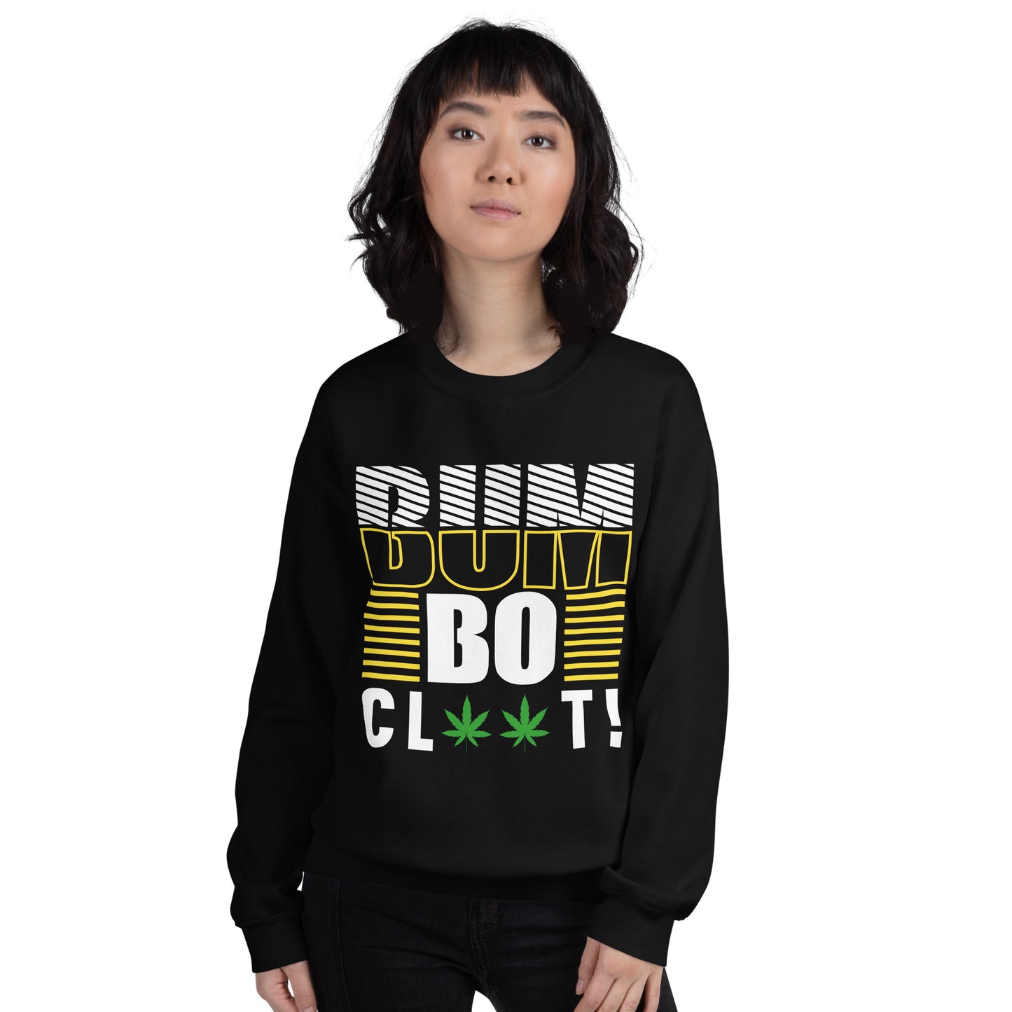 Unisex Premium "Bumboclaat" Green Sweatshirt