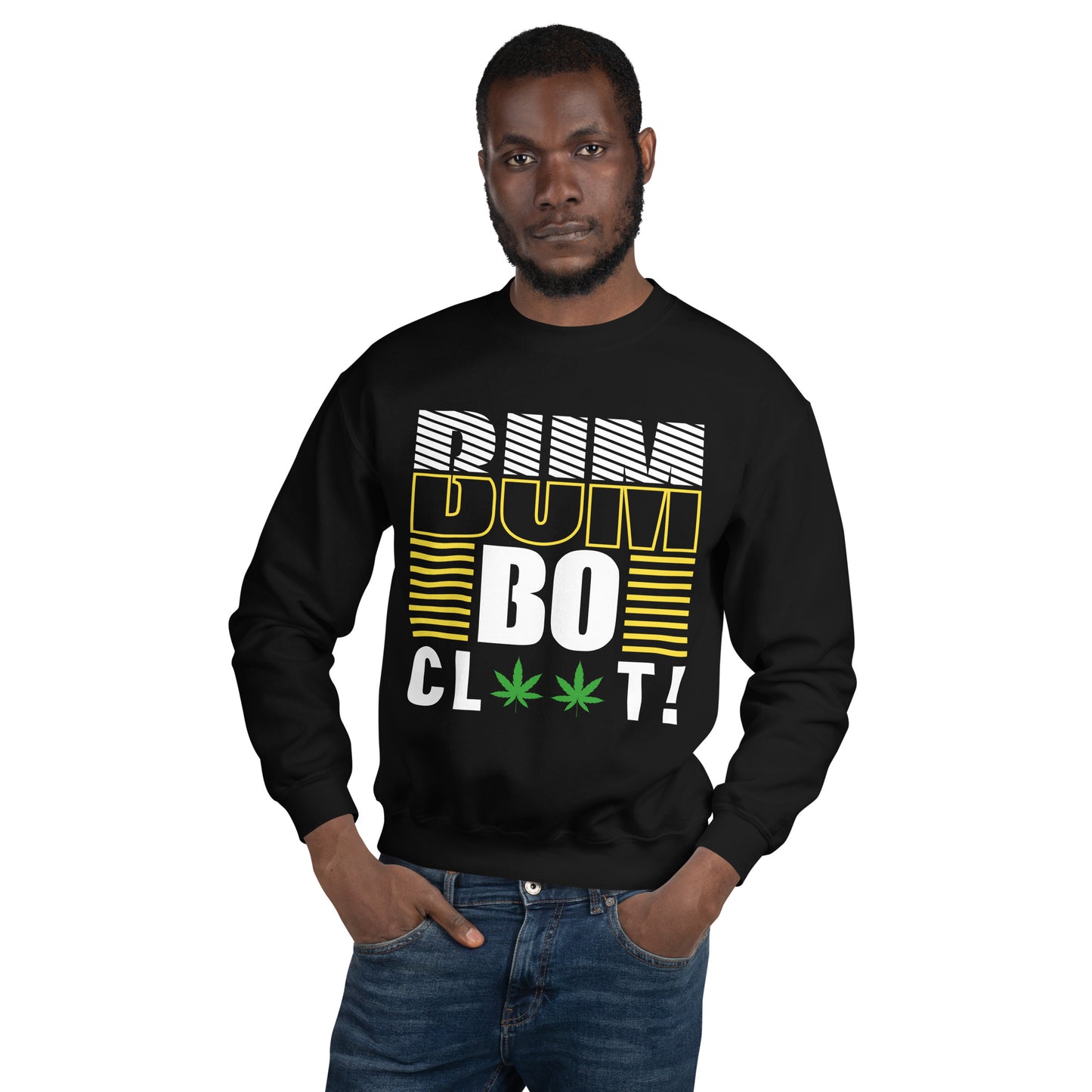Unisex Premium "Bumboclaat" Green Sweatshirt