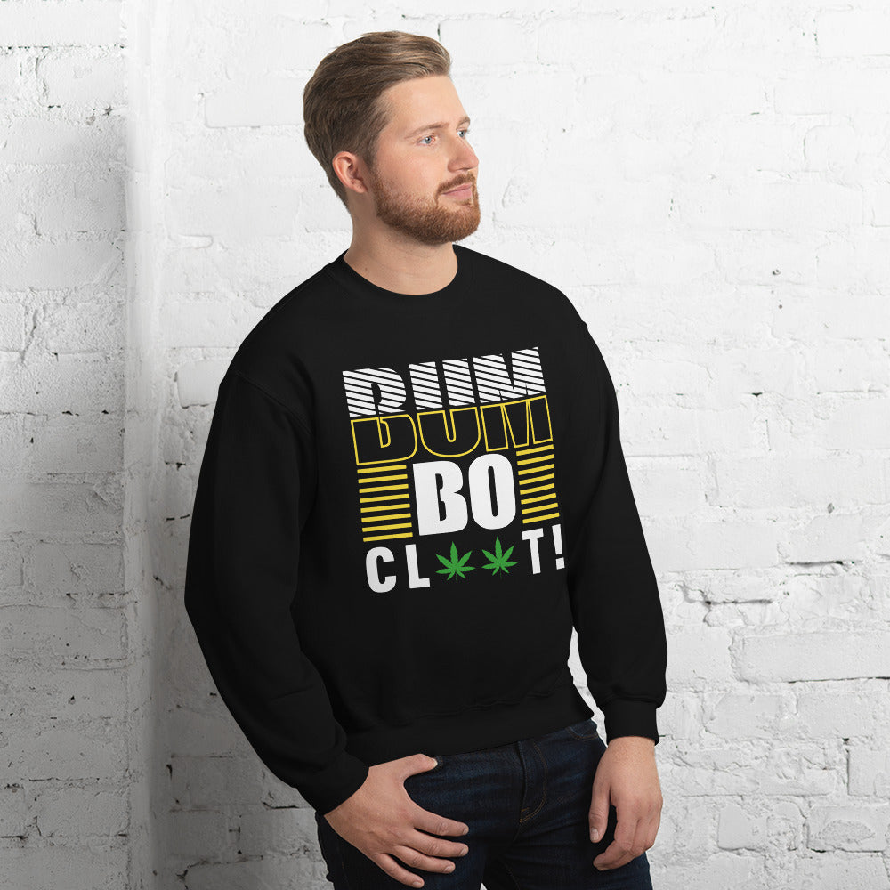 Unisex Premium "Bumboclaat" Green Sweatshirt