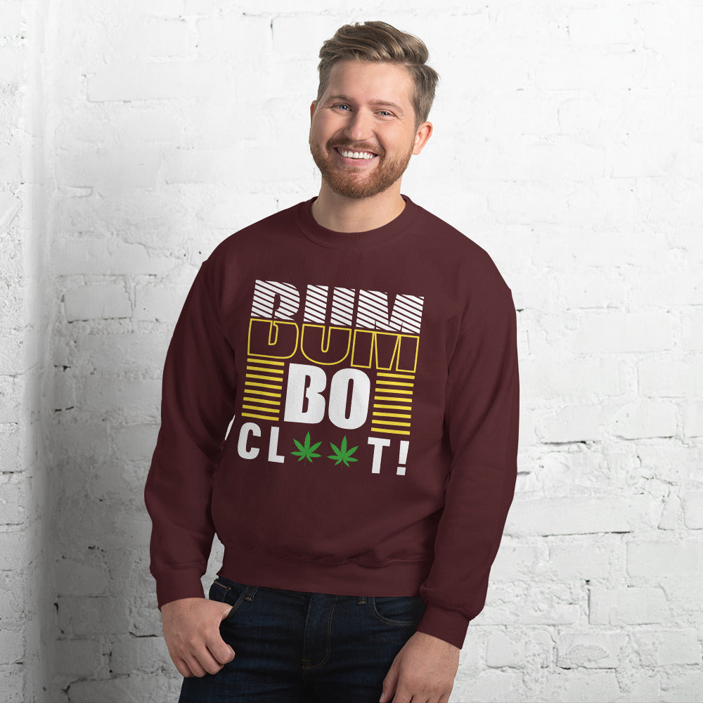 Unisex Premium "Bumboclaat" Green Sweatshirt