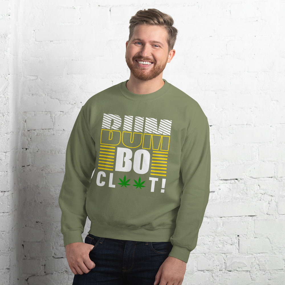 Unisex Premium "Bumboclaat" Green Sweatshirt