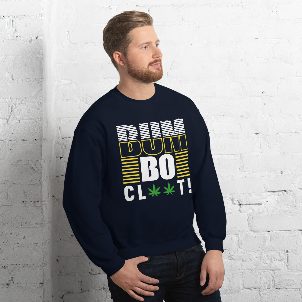 Unisex Premium "Bumboclaat" Green Sweatshirt